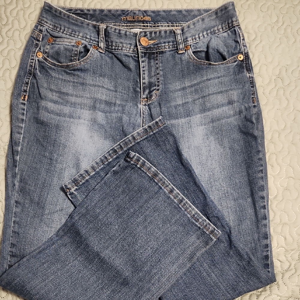 Maurices Classic Blue Straight Leg Jeans
